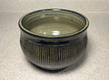Stoneware Crock, Striped Black