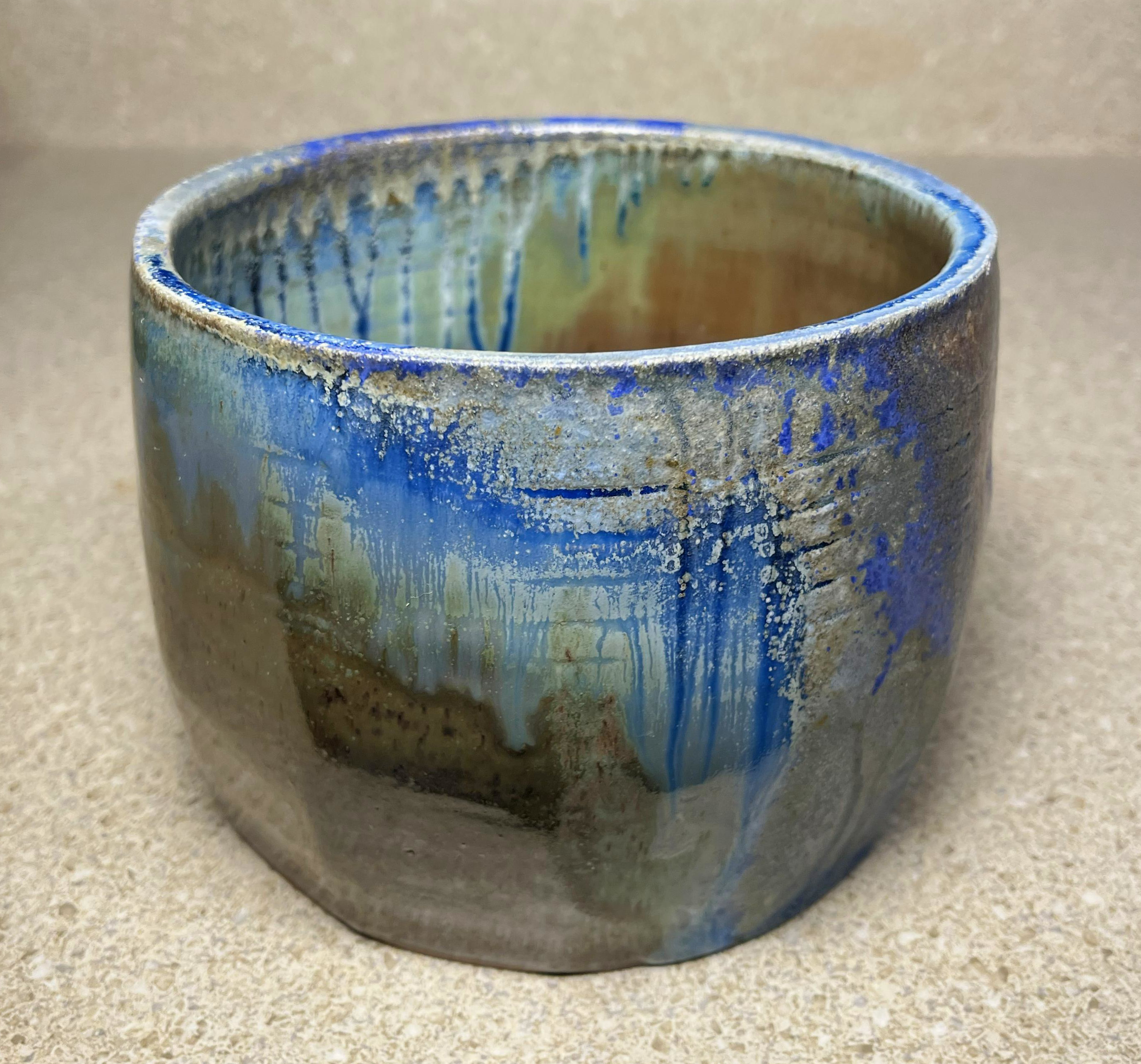 Wood-fired Crock, Banded Flows