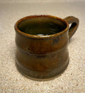 Stoneware Mug, Yellow Tiered